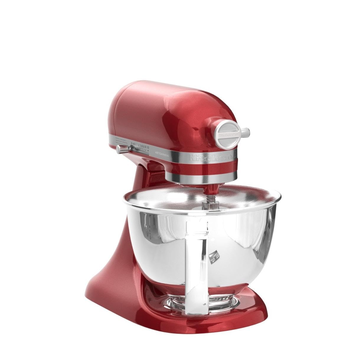 KitchenAid Artisan Mini 3.5 Quart Tilt-Head Stand Mixer - KSM3316X - Empire Red - Image 3