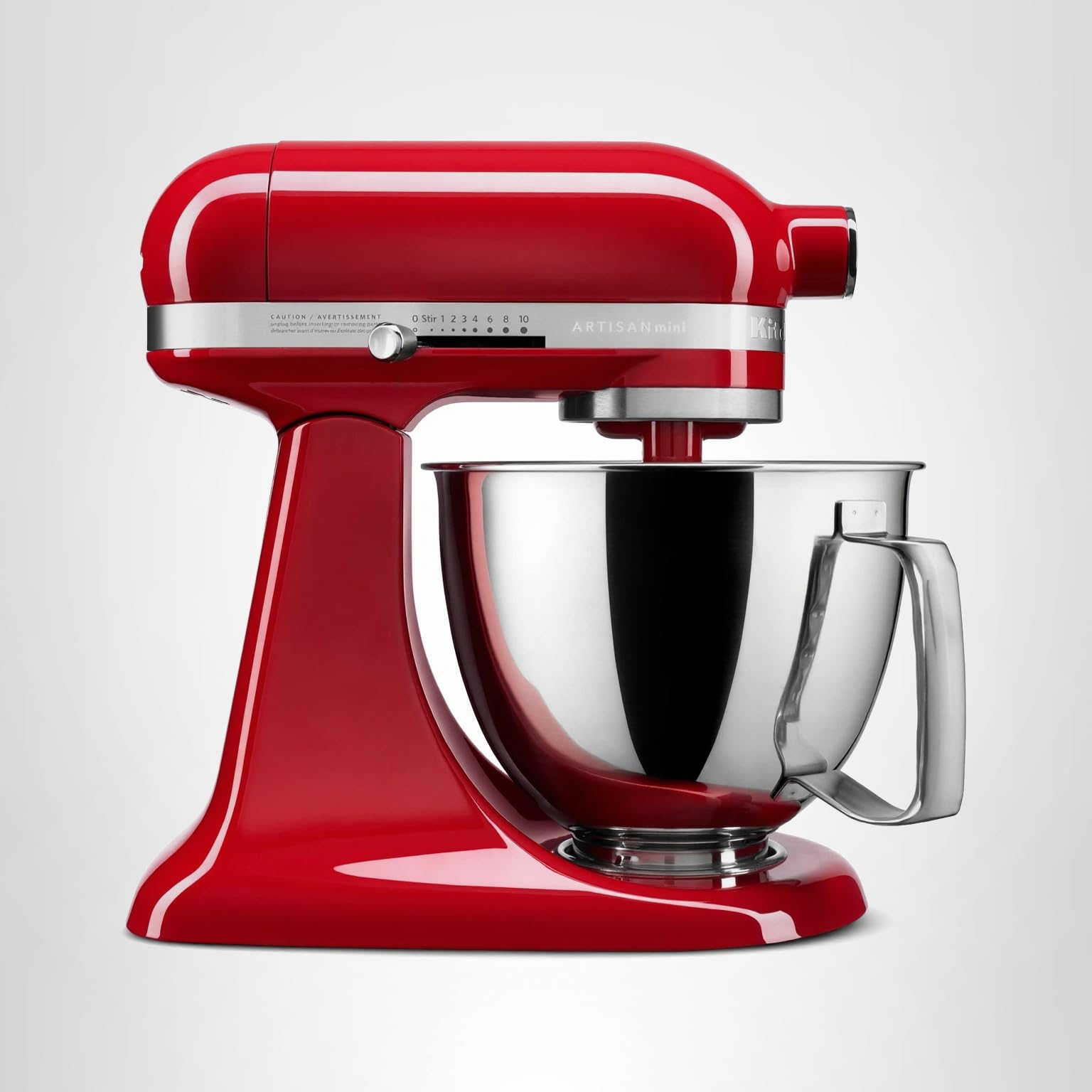 KitchenAid Artisan Mini 3.5 Quart Tilt-Head Stand Mixer - KSM3316X - Empire Red - Image 9