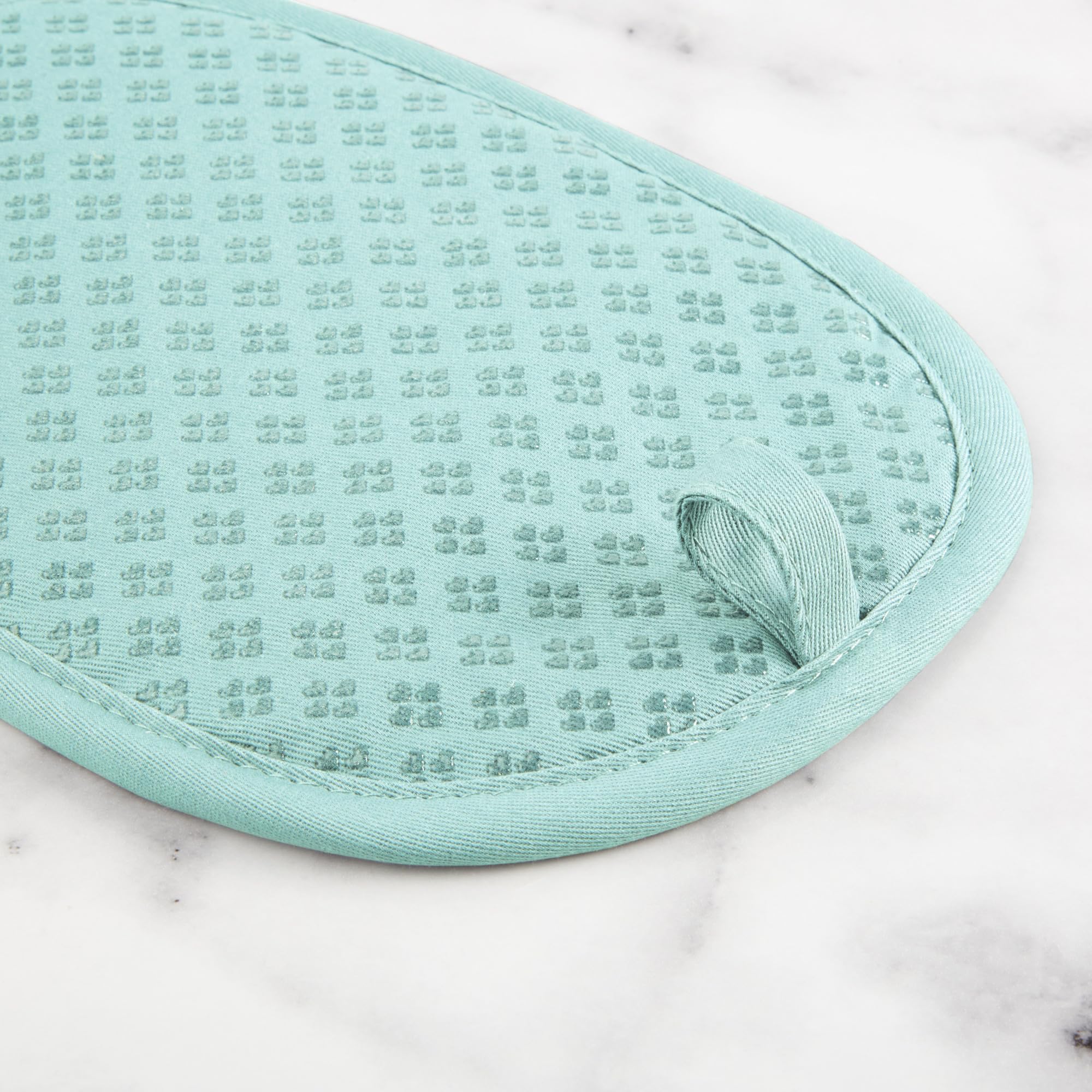 KITCHENAID Asteroid Pot Holder 2-Pack Set, Mineral Water, 6.5"x10" - Image 5