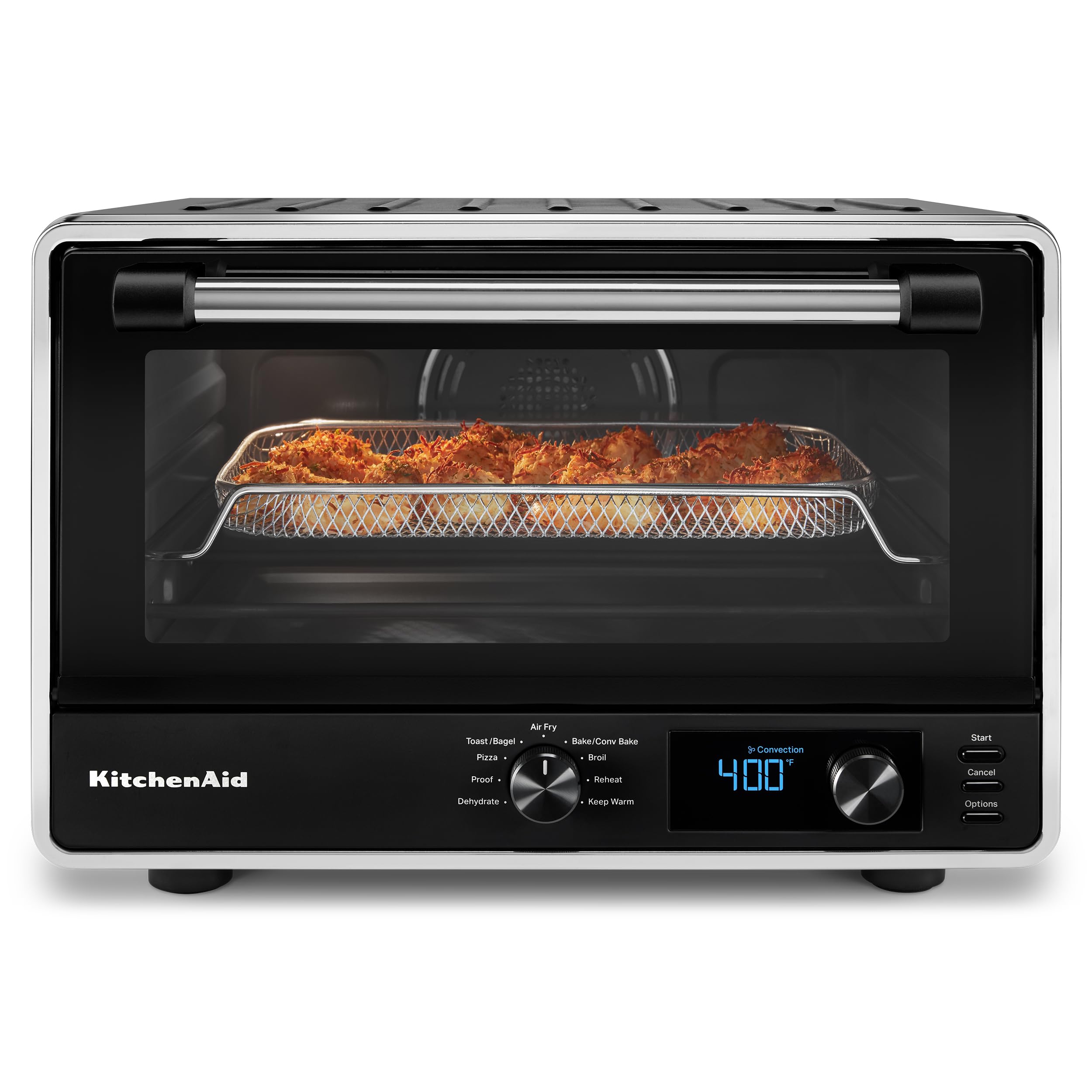 KitchenAid Digital Countertop Oven with Air Fry & Pizza Stone, KCO128BM, Black Matte - Image 3