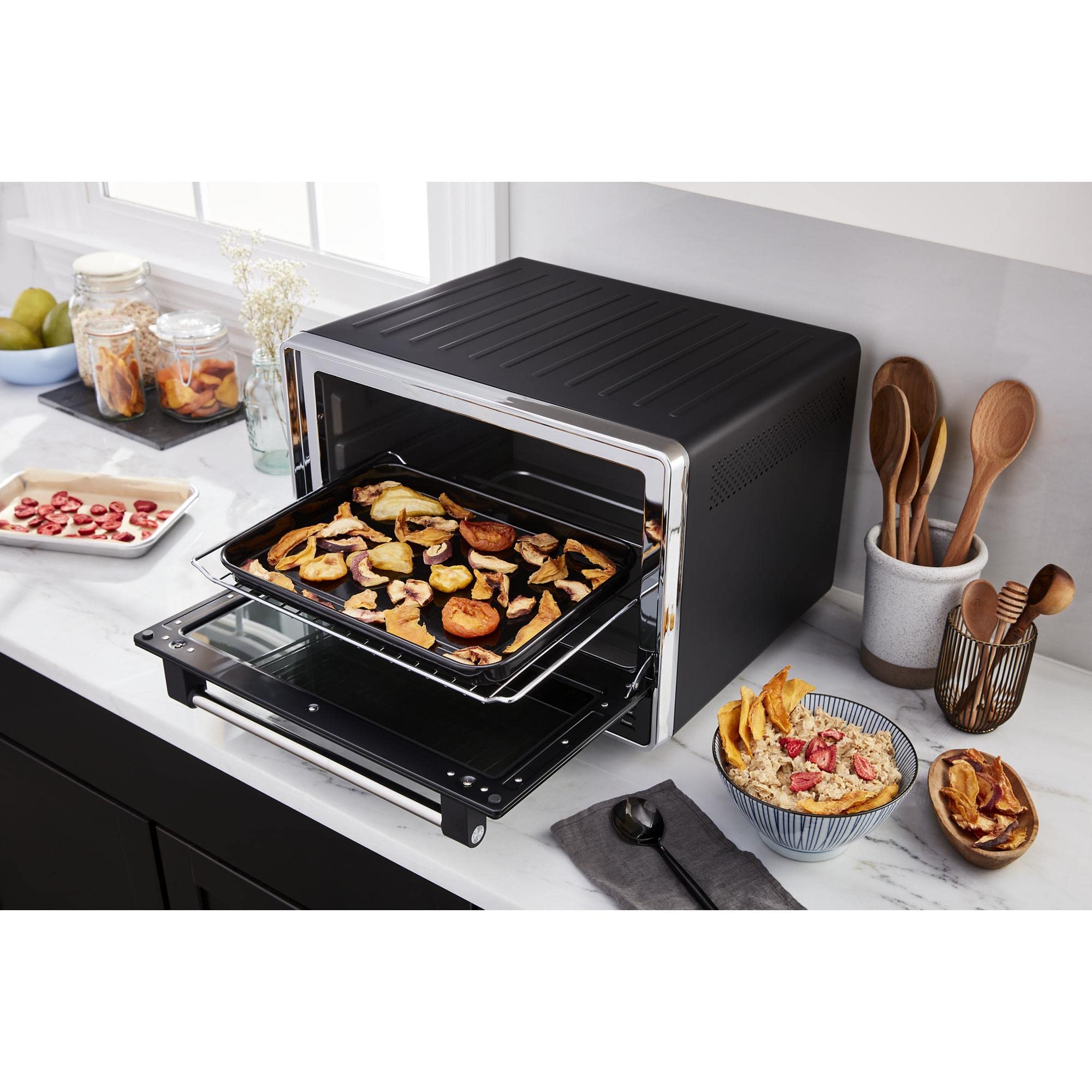 KitchenAid Dual Convection Countertop Oven with Air Fry and Temperature Probe - KCO224BM - Image 9
