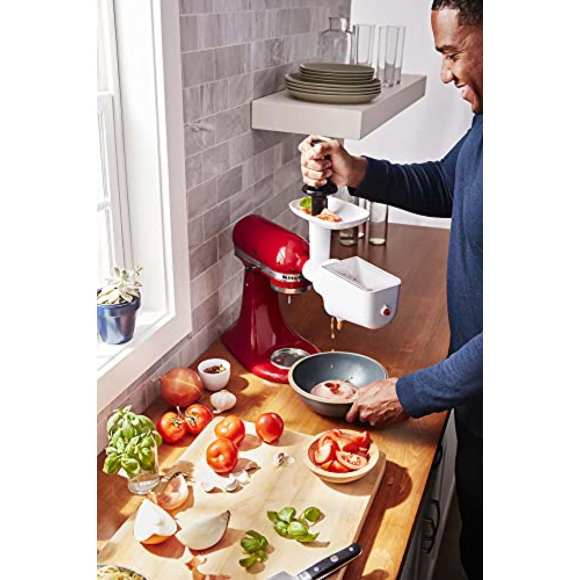 KitchenAid Fruit and Vegetable Strainer - KSMFVSP - Image 5