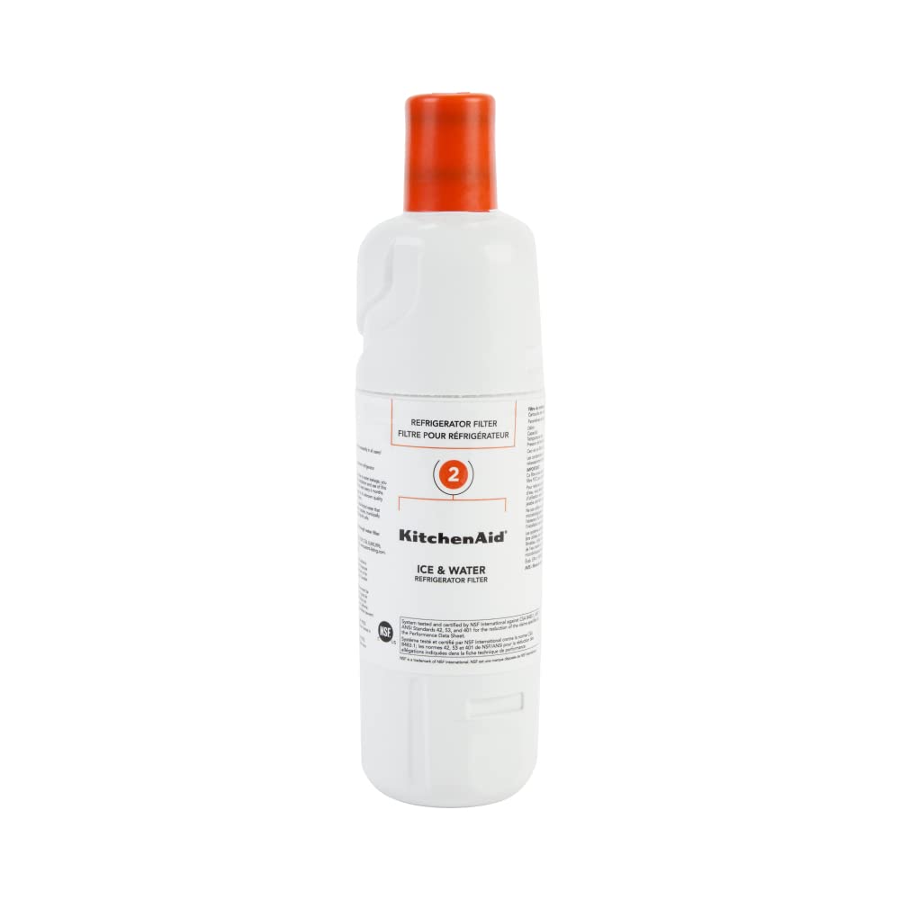 KitchenAid® KAD2RXD1 Ice, Orange Refrigerator Water Filter 2-KAD2RXD1, Single-Pack - Image 4