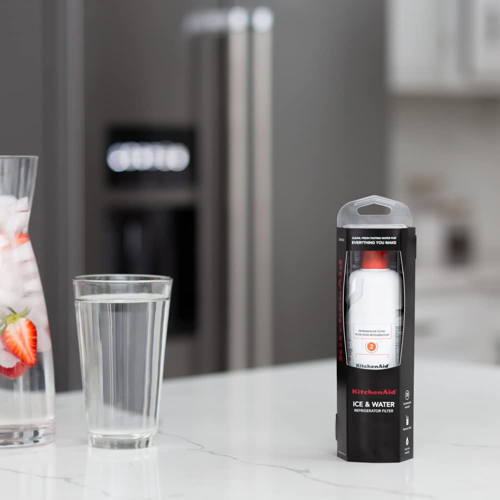 KitchenAid® KAD2RXD1 Ice, Orange Refrigerator Water Filter 2-KAD2RXD1, Single-Pack - Image 5