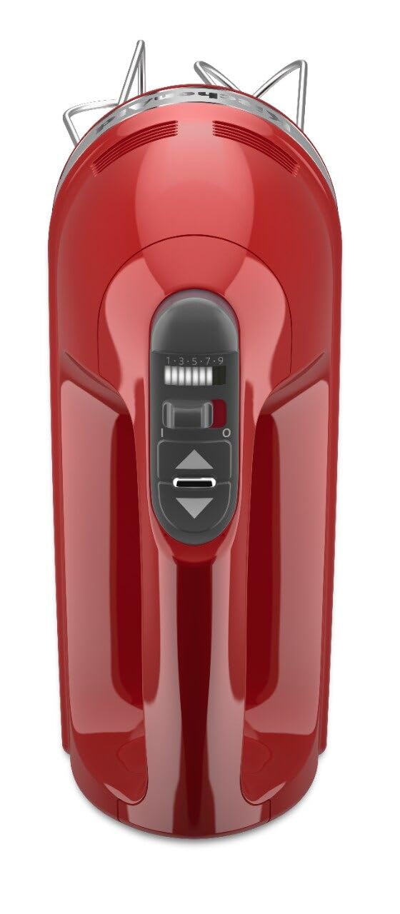 KitchenAid KHM926ER Empire Red 9-Speed Hand Mixer - Image 3