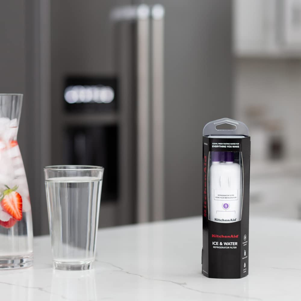 KitchenAid® Refrigerator Ice and Water Filter 1 - KAD1RXD1, Single-Pack, Purple - Image 6