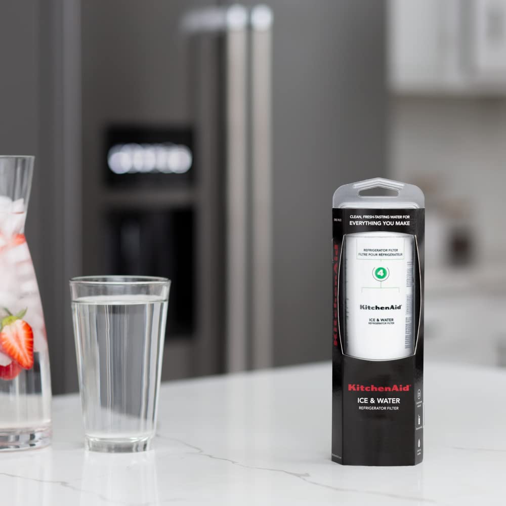 KitchenAid® Refrigerator Ice and Water Filter 4 - KAD4RXD1, Single-Pack, Green - Image 5