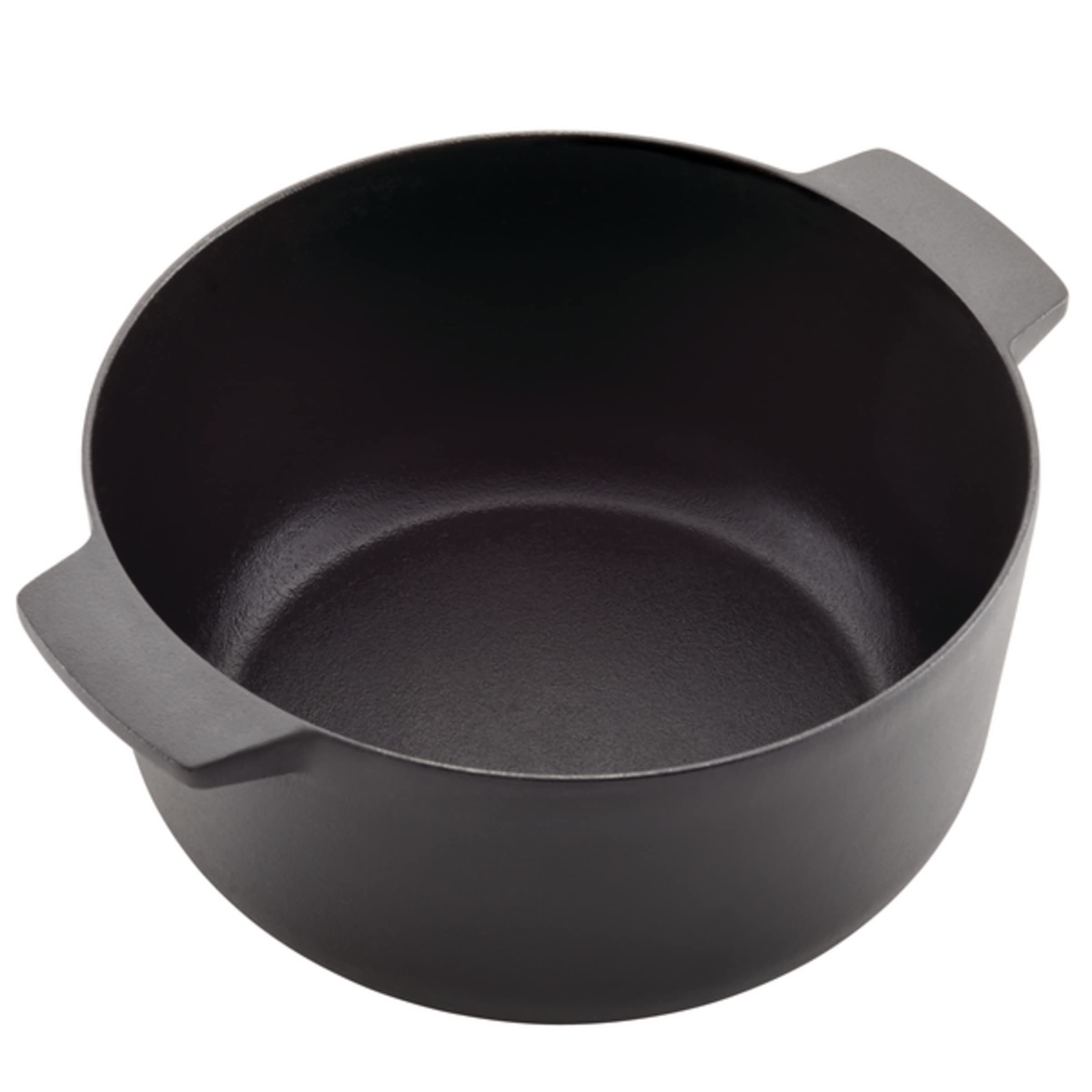 KitchenAid Seasoned Cast Iron Dutch Oven/Casserole, 6 Quart - Black - Image 16