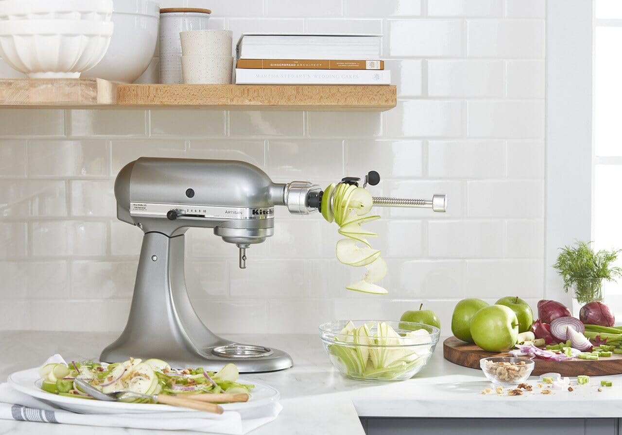 KitchenAid Stand Mixer Attachment, KSM1APC Fruit and Vegetable Spiralizer - Image 8