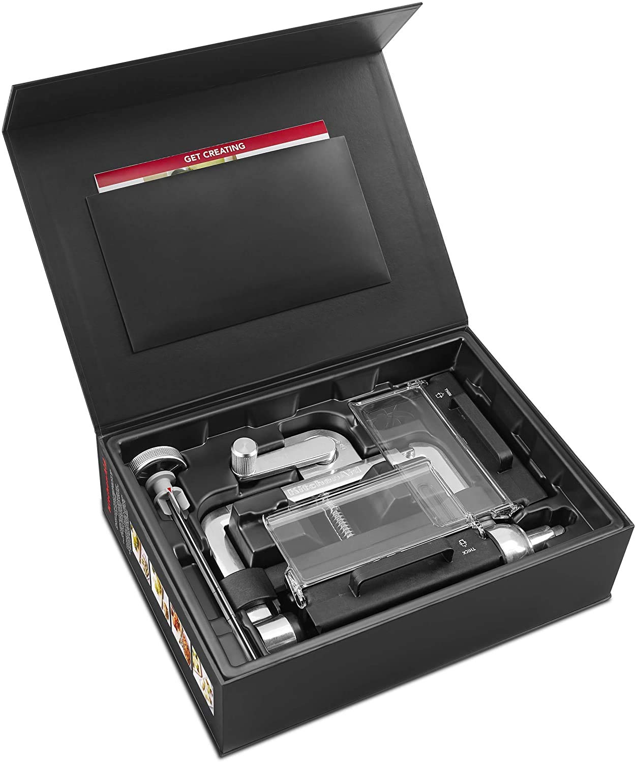 KitchenAid Vegetable Sheet Cutter Attachment with Noodle Blade Red - KSM2SCA - Image 3