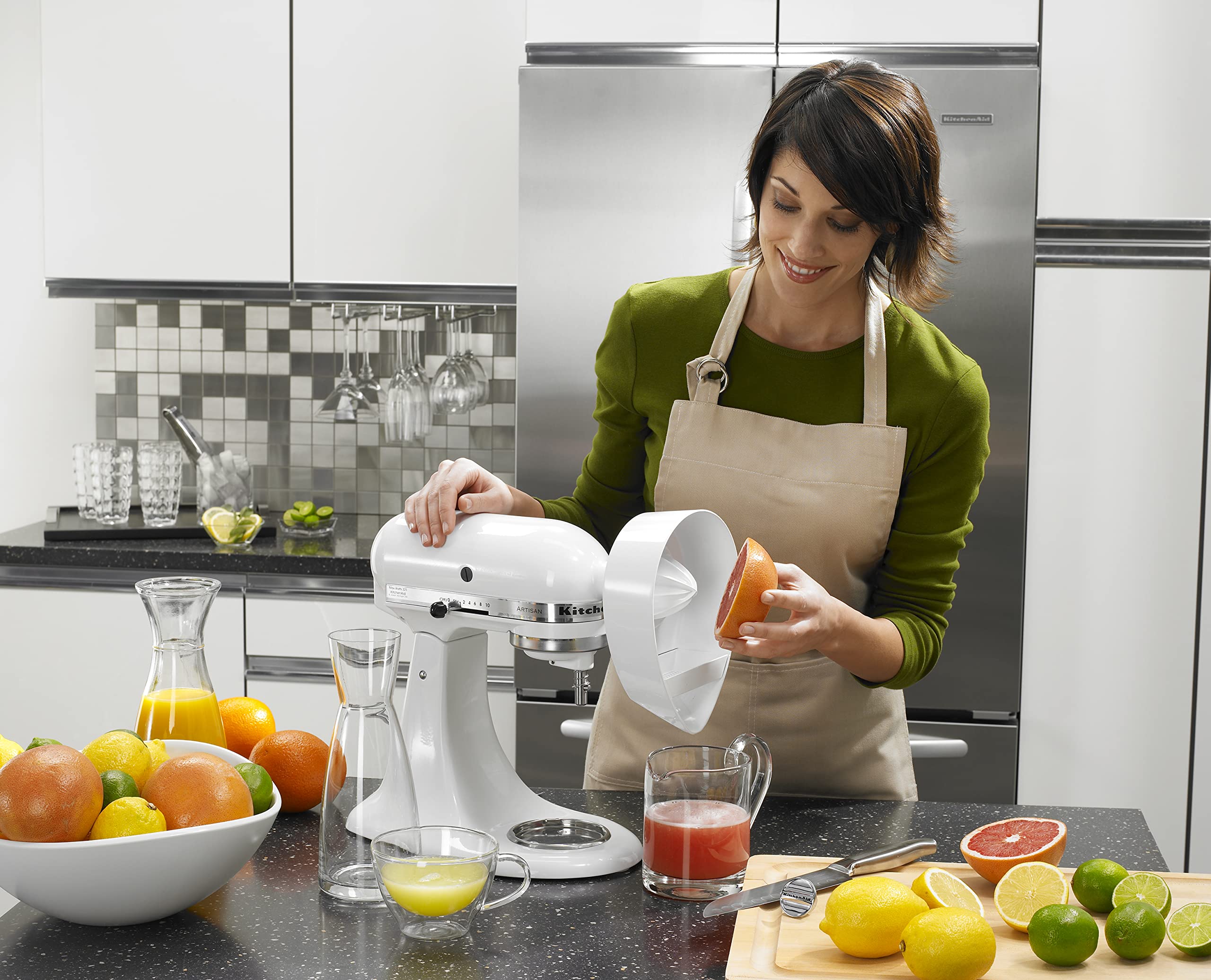 KitchenAid White Citrus Juicer Attachment for KitchenAid Stand Mixers, JE - Image 6